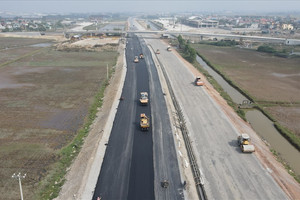 Dự án cao tốc Mai Sơn - Quốc lộ 45 phấn đấu hoàn thành trong năm 2022