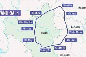 Huyện Hoài Đức đạt 96% diện tích giải phóng mặt bằng dự án Vành đai 4