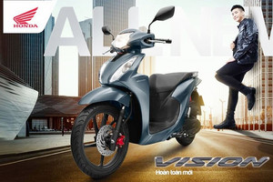 Bảng giá xe máy Honda Vision 2022 mới nhất cuối tháng 9/2022