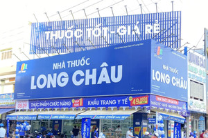 Doanh thu chuỗi Long Châu tăng gấp 3 lần trong 9 tháng