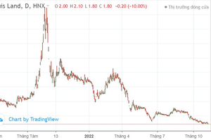 Louis Land (BII): Đổi tên vẫn chưa thoát lỗ, cổ phiếu từ 31.x về 1.800 đồng