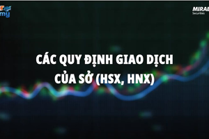 Tìm hiểu các quy định giao dịch của Sở giao dịch chứng khoán trước khi đầu tư