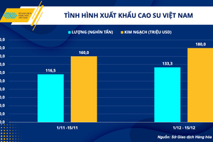 Ngành cao su Việt Nam nỗ lực vượt qua thách thức