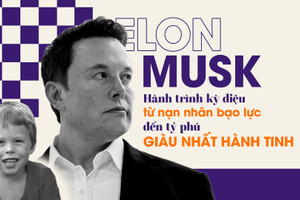 Elon Musk: Hành trình kỳ diệu từ "nạn nhân bạo lực" đến tỷ phú giàu nhất hành tinh