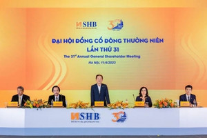 ĐHCĐ SHB: Dự lãi quý 1 vượt 3.600 tỷ đồng, khẳng định trái phiếu doanh nghiệp không phải "nỗi lo" 