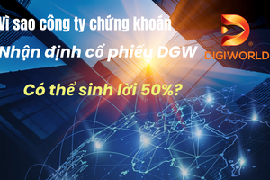 Vì sao công ty chứng khoán nhận định cổ phiếu DGW có thể sinh lời 50%?