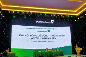 ĐHCĐ Vietcombank: Lợi nhuận quý 1/2023 đạt 11.200 tỷ đồng, chuẩn bị chia cổ tức tỷ lệ 18,1%