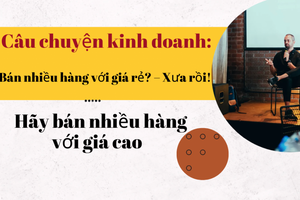 Câu chuyện kinh doanh: Bán nhiều hàng với giá rẻ? – Xưa rồi! - Hãy bán nhiều hàng với giá cao