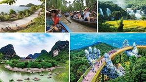 INFOGRAPHICS: Điểm sáng tăng trưởng dịch vụ, du lịch