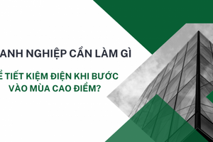 Doanh nghiệp cần làm gì để tiết kiệm điện khi bước vào mùa cao điểm?