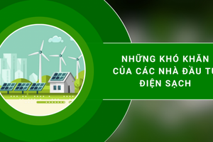 Những khó khăn của các nhà đầu tư điện sạch