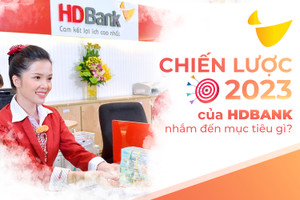 Chiến lược 2023 của HDBank nhắm đến mục tiêu gì?