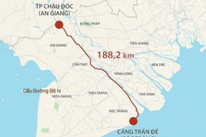 Cần Thơ tìm nhà thầu cho dự án đường bộ cao tốc Châu Đốc - Cần Thơ - Sóc Trăng