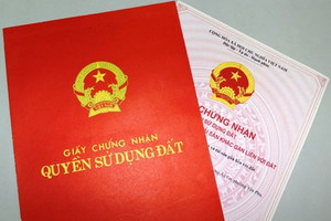 Bộ Tài nguyên và Môi trường sửa đổi quy định về cấp sổ đỏ