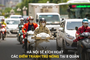 Nắng nóng như đốt, một số nơi tại Hà Nội cắt điện 8 tiếng: Đừng quên sắp có 8 điểm trú nóng