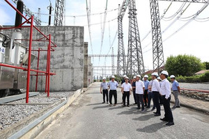 Giữ vững trục truyền tải 500 kV Bắc-Nam để đảm bảo điện cho miền Bắc mùa nắng nóng