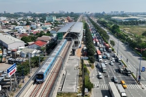 TP. HCM: Sẽ có thêm 22 tuyến buýt kết nối với tuyến metro số 1