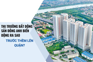 Thị trường bất động sản Đông Anh biến động ra sao trước thềm lên quận?