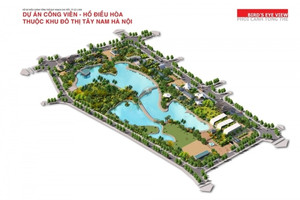 Cầu Giấy sắp có khu công viên – hồ điều hòa hơn 110.000m2