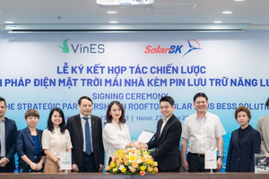 VinES và SolarBK hợp tác thúc đẩy sử dụng giải pháp điện mặt trời mái nhà