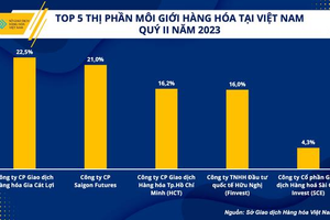 Khối lượng giao dịch hàng hóa tại Việt Nam tăng 6%