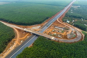 Chính thức thông xe thêm 4 nút giao tại cao tốc Phan Thiết - Dầu Giây