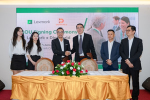 Digiworld bắt tay Lexmark đẩy mạnh số hoá doanh nghiệp Việt - Bệ phóng vươn xa, chinh phục thế giới