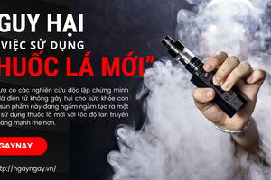 Nguy hại từ việc sử dụng 'thuốc lá mới'