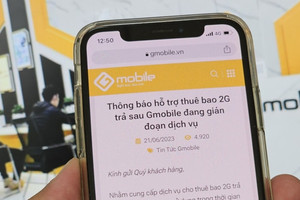 Thuê bao tê liệt nhiều tháng, Gmobile khuyên khách hàng đừng vứt SIM