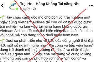 Bị lừa tiền tỷ vì đăng ký 'Trại hè - Hàng không tài năng nhí' cho con