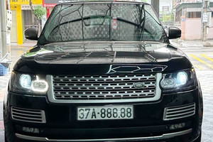 Trước giờ G biển số định danh, Range Rover biển ngũ quý 88888 rao giá 2,3 tỷ