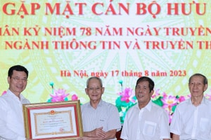Thế hệ đi trước tiếp sức cho ngành TT&TT vững tin viết tiếp câu chuyện tương lai