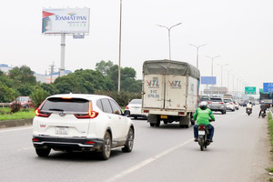 Cập nhật tiến độ xây dựng đường gom cao tốc Hà Nội - Bắc Ninh