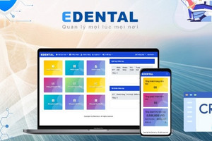 Edental - phần mềm tối ưu hóa hiệu suất nha khoa