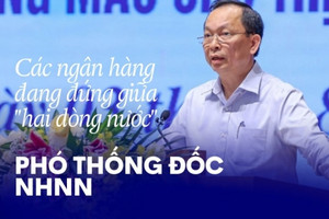 Phó Thống đốc NHNN: Các ngân hàng đang đứng giữa "hai dòng nước"