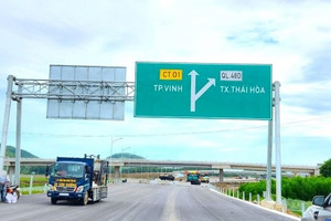 Từ Hà Nội đi Nghệ An theo cao tốc Bắc Nam có những nút giao nào?