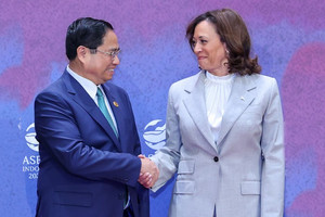 Thủ tướng Phạm Minh Chính gặp Phó Tổng thống Hoa Kỳ Kamala Harris