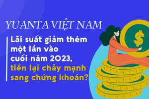 Chứng khoán Yuanta Việt Nam dự báo lãi suất còn giảm, tiền sẽ chảy mạnh sang chứng khoán?