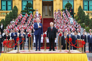 Lễ đón chính thức Tổng thống Hoa Kỳ Joe Biden