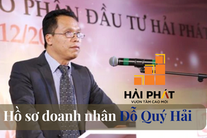 Hồ sơ doanh nhân Đỗ Quý Hải của Hải Phát Invest (HPX) - doanh nghiệp vừa bị đình chỉ giao dịch