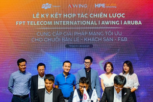 FTI bắt tay Aruba, AWING mang giải pháp mạng không dây đến chuỗi bán lẻ