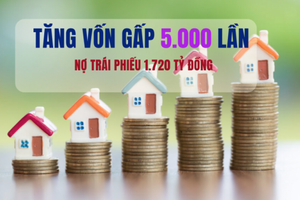 Một doanh nghiệp tăng vốn khủng 5.000 lần để phát hành 1.700 tỷ trái phiếu, có dấu ấn Novaland