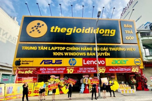 Thế giới di động (MWG) báo doanh thu 8 tháng gần 76.500 tỷ đồng, giảm 17%