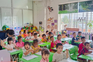 Trường mầm non bị bán đấu giá, 231 trẻ phải đi học nhà thuê