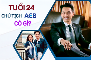 Chủ tịch ACB Trần Hùng Huy có gì ở tuổi 24?