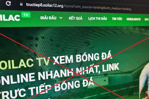 Ngăn chặn gần 1.000 website vi phạm bản quyền bóng đá