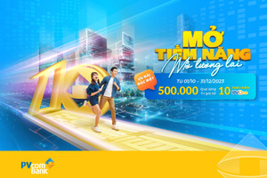 PVcomBank triển khai chuỗi hoạt động “Mở tiềm năng - Mở tương lai” mừng 10 năm ra mắt thương hiệu