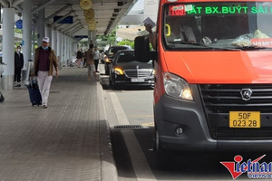 Đề xuất mở tuyến xe buýt điện từ sân bay Tân Sơn Nhất tới TP Thủ Đức