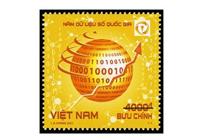 Bộ TT&TT phát hành bộ tem bưu chính 'Năm Dữ liệu số quốc gia'