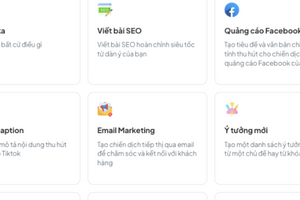 Trợ lý ảo viết bài seo, quảng cáo facebook, tiktok và email marketing